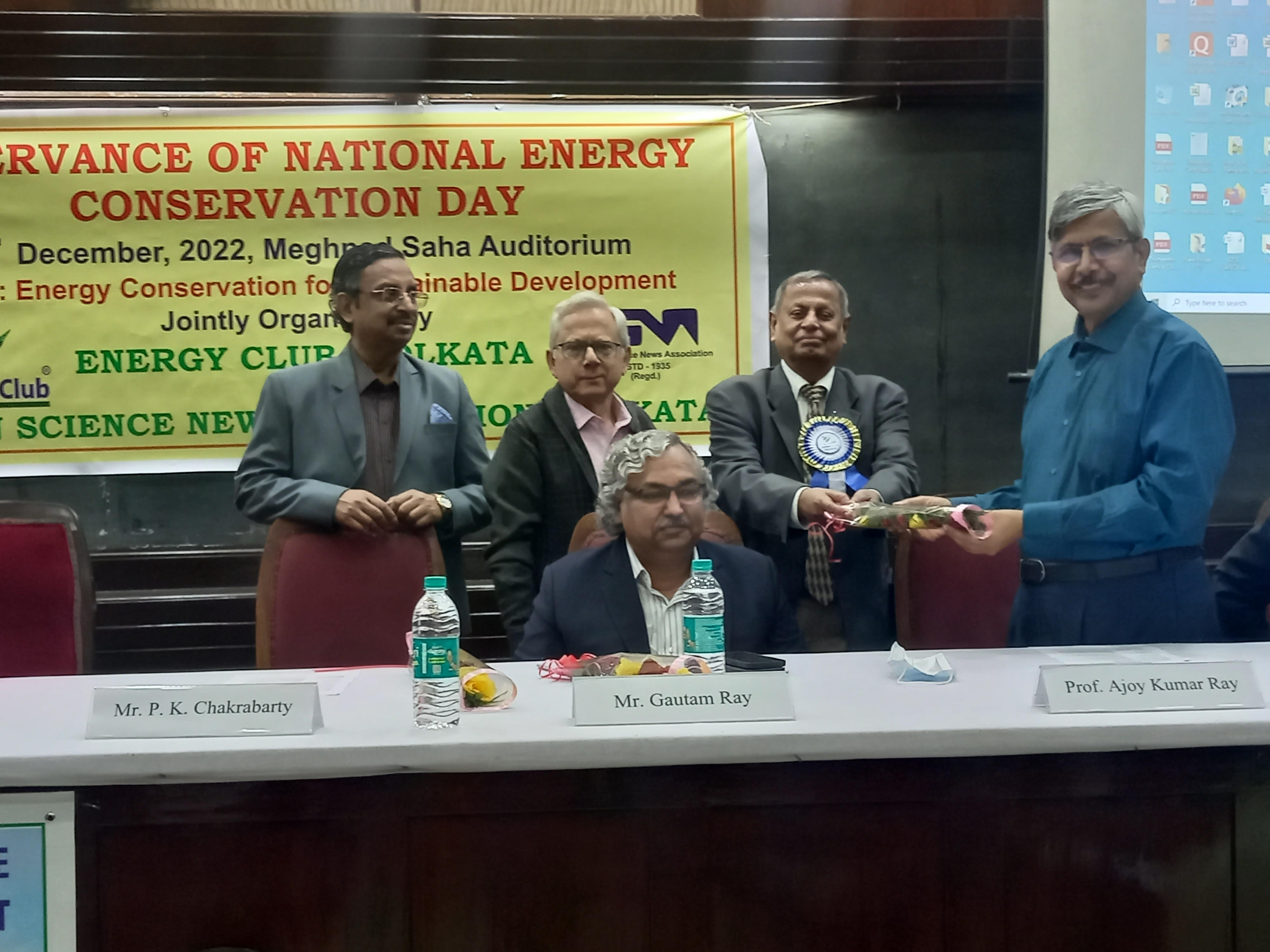 Observance of National Energy Conservation Day, Date: 14th December, 2022